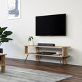 Comoda TV, Inarch, Duama, 120x42x35 cm, PAL, Stejar