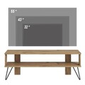 Comoda TV, Inarch, Duama, 120x42x35 cm, PAL, Stejar