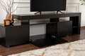 Comoda TV, Inarch, Beliz, 192x53x37 cm, PAL, Negru