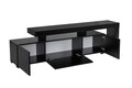 Comoda TV, Inarch, Beliz, 192x53x37 cm, PAL, Negru
