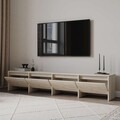 Comoda TV, Inarch, Laris 180, 180x40x35 cm, PAL, Travertin