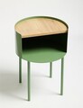 Masuta, Coatify, Espen, 40x56x40 cm, Cadru: 100% METAL (Grosime: 2 mm), Matcha
