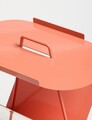 Masuta, Coatify, Goddy, 44x54x22 cm, Cadru: 100% METAL (Grosime: 2 mm), Roz somon