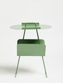 Masuta, Coatify, Goddy, 44x54x22 cm, Cadru: 100% METAL (Grosime: 2 mm), Matcha