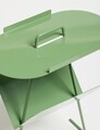 Masuta, Coatify, Goddy, 44x54x22 cm, Cadru: 100% METAL (Grosime: 2 mm), Matcha
