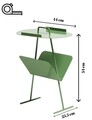 Masuta, Coatify, Goddy, 44x54x22 cm, Cadru: 100% METAL (Grosime: 2 mm), Matcha