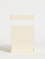 Suport de carte, Coatify, Cube, 18x19x15 cm, Metal, Crem