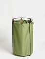 Cos de rufe, Hanah Home, Edda, 40x70x40 cm, Verde