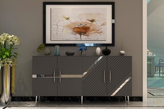 150x75x35 cm, Antracit;Argintiu