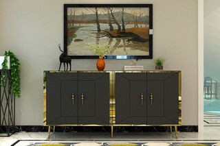 150x75x35 cm, Antracit;Auriu