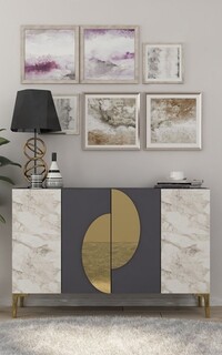 120x75x29 cm, Multicolor