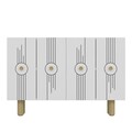 Consola, Olivia, Fraud Bohem KM120, 120x75x29 cm, PAL , Alb