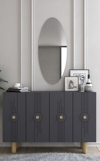 120x75x29 cm, Antracit