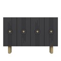 Consola, Olivia, Fraud Bohem KM120, 120x75x29 cm, PAL , Antracit