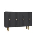 Consola, Olivia, Fraud Bohem KM120, 120x75x29 cm, PAL , Antracit