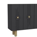 Consola, Olivia, Fraud Bohem KM120, 120x75x29 cm, PAL , Antracit