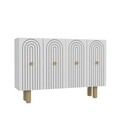 Consola, Olivia, Woise Bohem KM120, 120x75x29 cm, PAL , Alb
