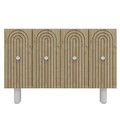 Consola, Olivia, Woise Bohem KM120, 120x75x29 cm, PAL , Stejar alb / safir