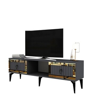 150x44 cm, Antracit;Auriu