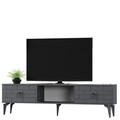 Comoda TV, Olivia, Varna, 150x44 cm, PAL, Antracit