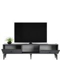 Comoda TV, Olivia, Varna, 150x44 cm, PAL, Antracit