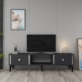 150x44 cm, Antracit;Argintiu