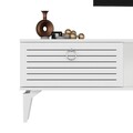 Comoda TV, Olivia, Arona, 150x44 cm, PAL, Alb