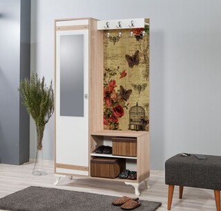 Multicolor, Dulap cu pantofar 100x36x190 cm