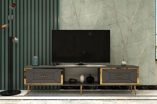 150x40 cm, Antracit;Auriu