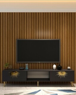 150x40 cm, Antracit;Auriu