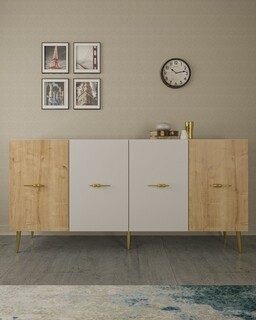 150x75x35 cm, Alb;Maro