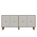 Consola, Olivia, Deren KX180 Bohem, 180x78 cm, PAL , Stejar Safir / Alb
