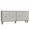 Consola, Olivia, Deren KX180 Bohem, 180x78 cm, PAL , Stejar Safir / Alb