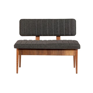 Walnut Anthracite, Bancheta 110x40x85 cm