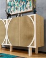 Consola, Chalmette, Wilder Bohem, 150x75x35 cm, PAL , Stejar Safir / Hazeran