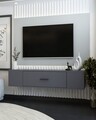 Comoda TV, Olivia, Kodaks, 150x33 cm, PAL , Antracit
