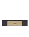 Comoda TV, Olivia, Kodaks, 150x33 cm, PAL , Stejar antracit / safir