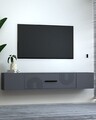 Comoda TV, Olivia, Kodaks L2, 150x33 cm, PAL , Antracit