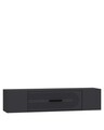 Comoda TV, Olivia, Kodaks L3, 150x33 cm, PAL , Antracit
