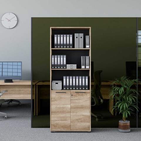 Corp biblioteca, Adore, Nkt-552-Tt-1, 72x187x34 cm, PAL, Nuc deschis