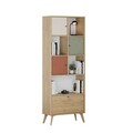 Corp biblioteca, Adore, Tkt-940-Fx-1, 67x181x30 cm, PAL, Multicolor