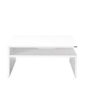 Masuta de cafea, Adore, Shp-640-Dd-1, 90x42x90 cm, PAL, Alb diamant