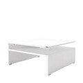 Masuta de cafea, Adore, Shp-640-Dd-1, 90x42x90 cm, PAL, Alb diamant