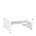 Masuta de cafea, Adore, Shp-640-Dd-1, 90x42x90 cm, PAL, Alb diamant