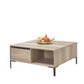Masuta de cafea, Adore, Shp-660-Tt-1, 90x42x90 cm, PAL, Grej