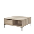 Masuta de cafea, Adore, Shp-660-Tt-1, 90x42x90 cm, PAL, Grej