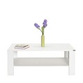 Masuta de cafea, Adore, Shp-695-Dd-1, 110x42x65 cm, PAL, Alb diamant