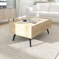 Masuta de cafea, Adore, Shp-701-Ff-1, 102x44x61 cm, PAL, Stejar