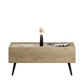 Masuta de cafea, Adore, Shp-701-Ff-1, 102x44x61 cm, PAL, Stejar