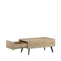 Masuta de cafea, Adore, Shp-701-Ff-1, 102x44x61 cm, PAL, Stejar